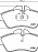 Тормозные колодки 21576 FENOX BP43101
