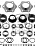 Ремкомплект тормозного вала FEBI 35517