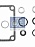 Ремкомплект насоса подъема кабины DT 491181