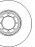 Диск тормозной BREMBO 09976160