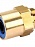Фитинг прямой с наружной резьбой T08x1,0/M12x1,5 латунь RAUFOSS 90108012