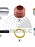 Ремкомплект суппорта ANDTECH 081010195