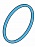 Кольцо резиновое пальца тормозной колодки [Ш28х2,5] 0256778640