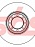 Диск тормозной SBS 202355