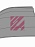 Секция дефлектора IVECO серый пластик правый MARSHALL M3060605