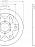 Диск тормозной 290/95x22/111 BREMBO 08595910