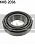 Подшипник ступицы SKF VKHB2036