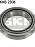 Подшипник 100x150x32 ступицы задней наружный SKF VKHB2306