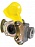 Головка соединительная PALM M16x1,5 желтая без клапана WABCO 9522000220