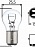Лампа 12V 21/5W  2 контакта M.MARELLI 008529100000