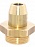 Фитинг прямой с наружной резьбой T8x1,0/M22x1,5 латунь RAUFOSS 6237237