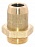 Фитинг прямой с наружной резьбой T12x1,5/M22x1,5 латунь RAUFOSS 6237377