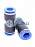 Фитинг-соединитель прямой T11/T11 пластик 021111