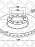 Диск тормозной передний RVI STELLOX 8500747 