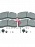 Тормозные колодки 29095 MERITOR MDP3095K