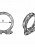 Хомут глушителя d=108 DINEX 99115