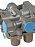 Клапан защитный 4-x контурный WABCO 9347141197