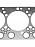 Прокладка ГБЦ D11 ELRING 331092