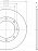 Диск тормозной S&K GMBH 016663