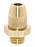 Фитинг прямой с наружной резьбой T06x1,0/M12x1,5 латунь RAUFOSS 6237212 
