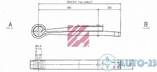 Рессора MARSHALL M1063200