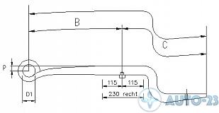 Рессора MARSHALL M1054400