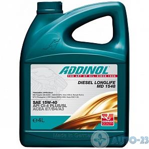 Масло моторное 15W40 ADDINOL Diesel минеральное 4л