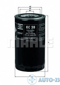 Фильтр топливный KNECHT KC28