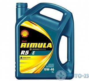 Масло моторное 10W40 SHELL Rimula R5E п/синт. 4л 550021628
