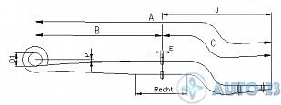 Рессора WEWELER F260Z186ZA75