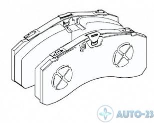 Тормозные колодки 29244 TEINHOF SM508Z