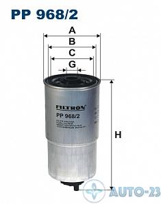 Фильтр топливный FILTRON PP9682