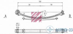 Рессора MARSHALL M1023300