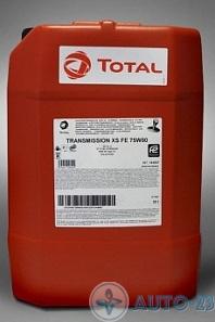 Масло трансмиссионное 75W80 TOTAL XS FE 20л