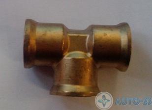 Фитинг-тройник P5/M16x1,5x2 латунь RAUFOSS 6236835