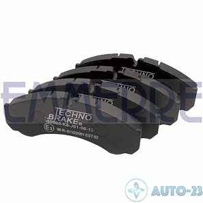 Колодки дисковые задние EMMERRE 960503E3