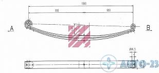 Рессора MARSHALL M1031100
