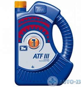 Масло трансмиссионное ATF ТНК ATF III (Dexron 3) 4л