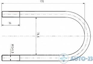 Стремянка рессоры IVECO 504083564