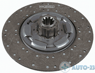 Диск сцепления 400 мм Volvo SACHS 1878002458