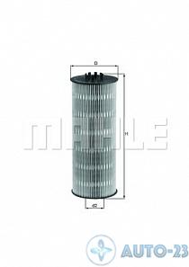 Фильтр масляный KNECHT OX168D
