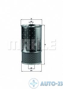 Фильтр масляный KNECHT OX38D