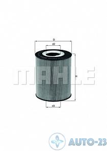 Фильтр масляный KNECHT OX146D 