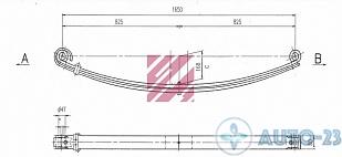 Рессора MARSHALL M1068800