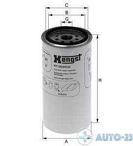Фильтр топливный сепаратор HENGST H7120WK30