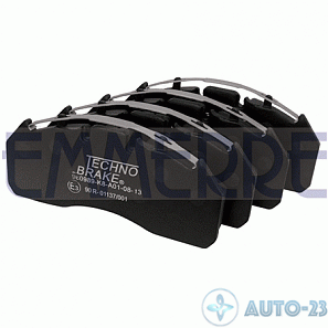 Тормозные колодки 29174 EMMERRE 960989E3