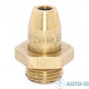 Фитинг прямой с наружной резьбой T06x1,0/M16x1,5 латунь RAUFOSS 6237216