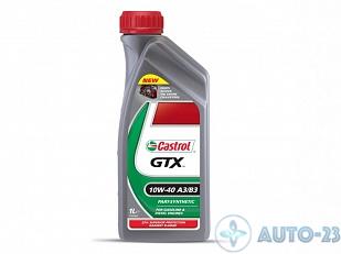 Масло моторное 10W40 CASTROL GTX п/синт. 1л
