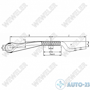 Рессора WEWELER F188Z035ZA75