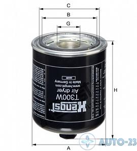 Фильтр осушителя воздуха AL14 BOSCH 0986628252